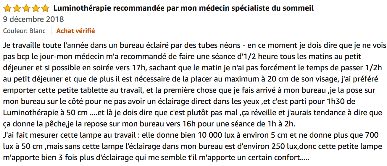 commentaire beurer tl 30